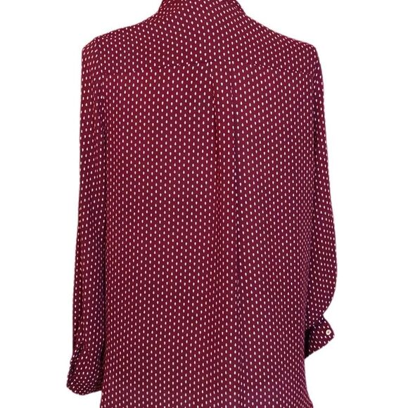 Alice Blue Elba Split Neck Blouse - Picture 2 of 12